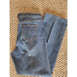 Coldwater Creek Women's Size 12 Blue Straight Leg Denim Jeans